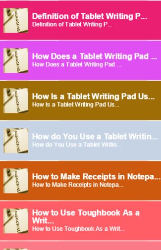 How Writing Pad截图1