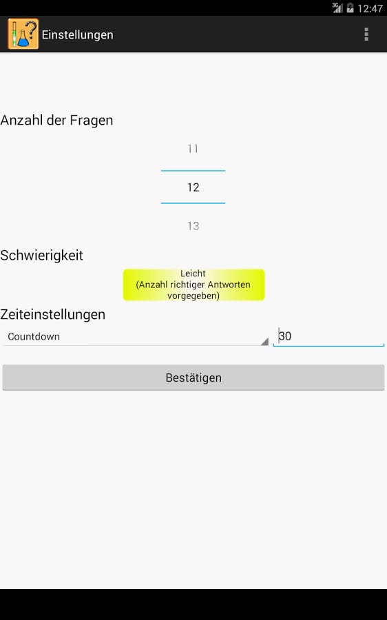 Chemie Quiz截图2