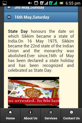 Sikkim Govt. Holidays 20...截图1