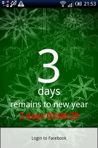 New Year Countdown Widget Ex截图6