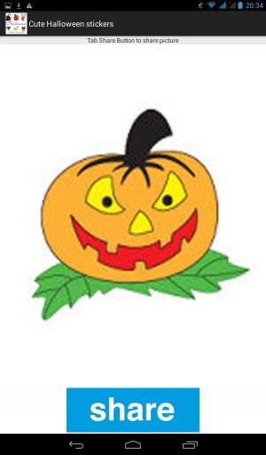 Cute Halloween Stickers截图2