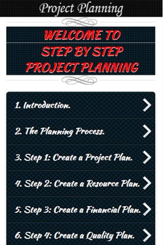 Project Planning截图1