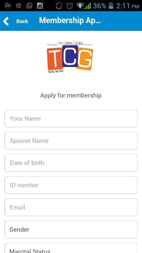 TCG APP (Time Capital Gl...截图1