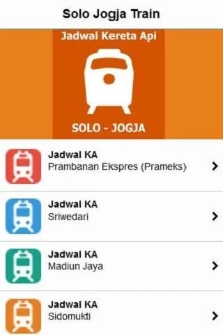 Solo Jogja Train截图5