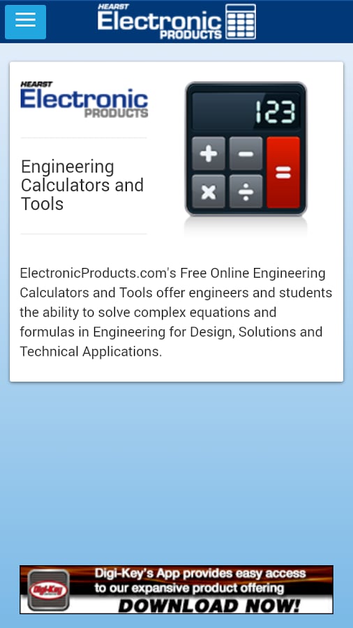 Engineering Calculators-Tools截图1