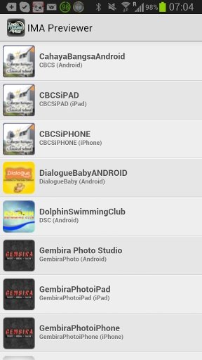 IMA Android Previewer截图4