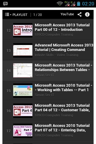 Ms Access Tutorial截图1