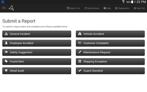 CIP Reporting Mobile截图3