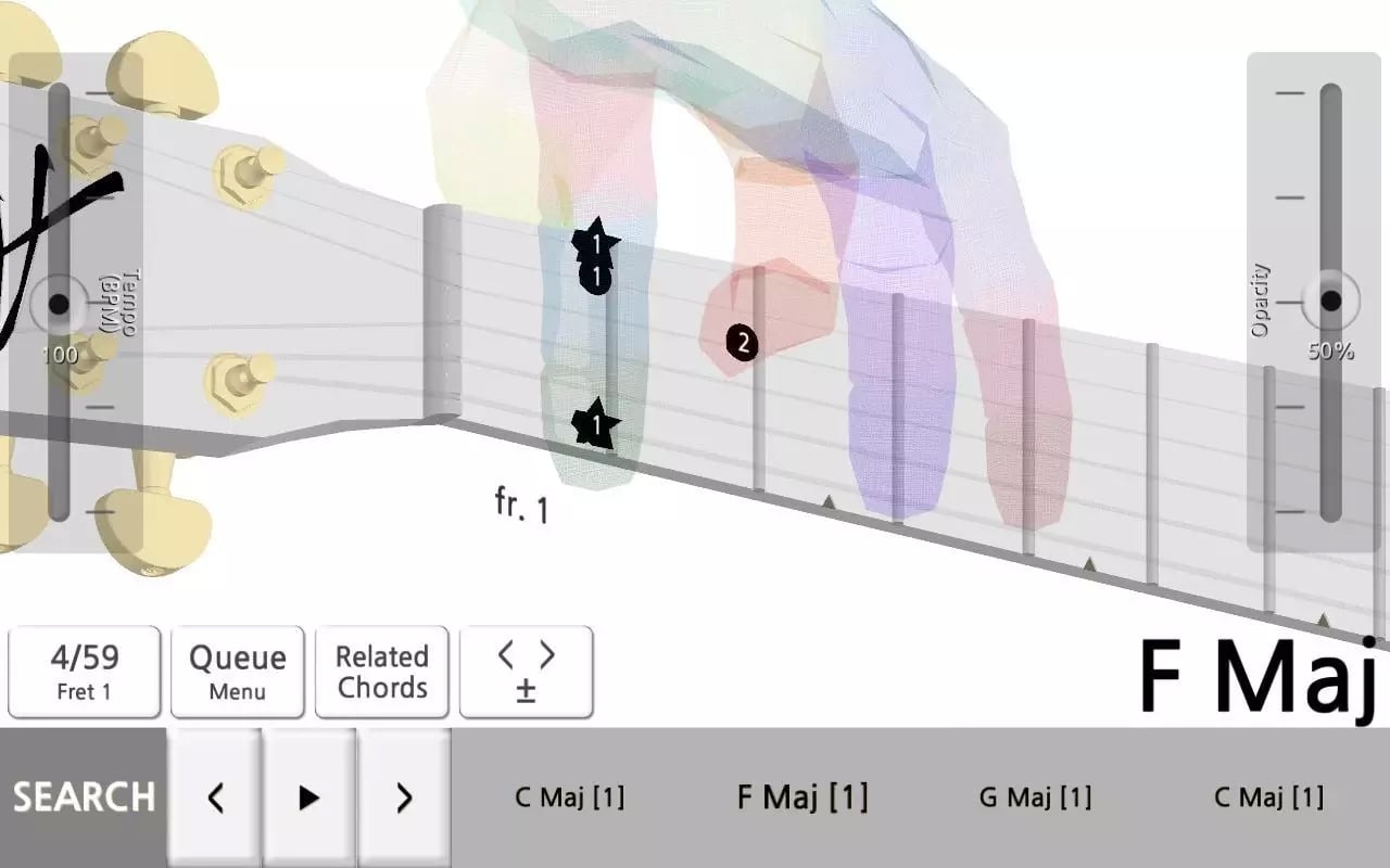 Guitar Chord 3D截图6