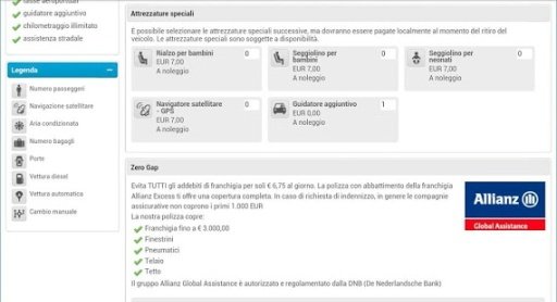 Noleggio auto截图5