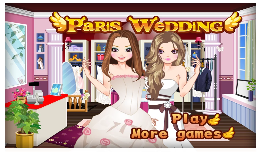 Paris Wedding -女孩小游戏截图2