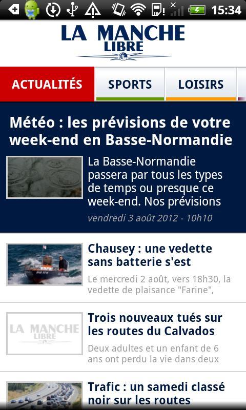 La Manche Libre - Information截图1