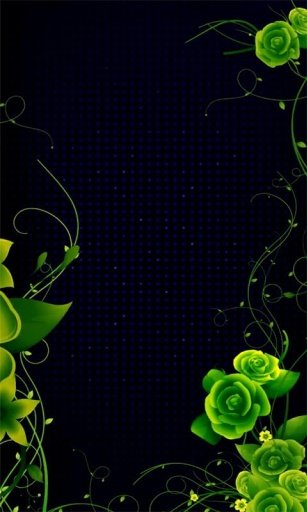 Through Flowers Wallpaper截图1