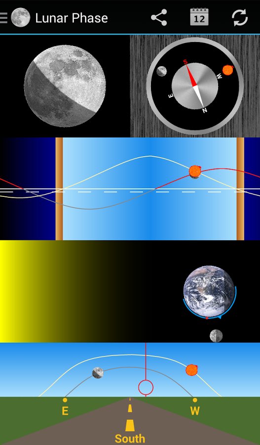 Lunar Phase for Android ...截图7