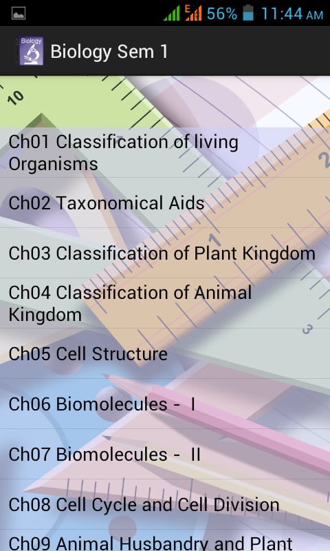 English 11th Biology sem...截图5