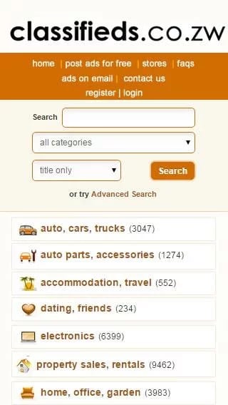 Classifieds.co.zw截图4