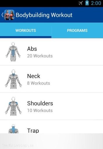 Bodybuilding Workout Routines截图3