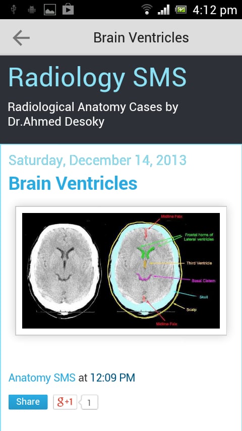 Anatomy SMS截图1