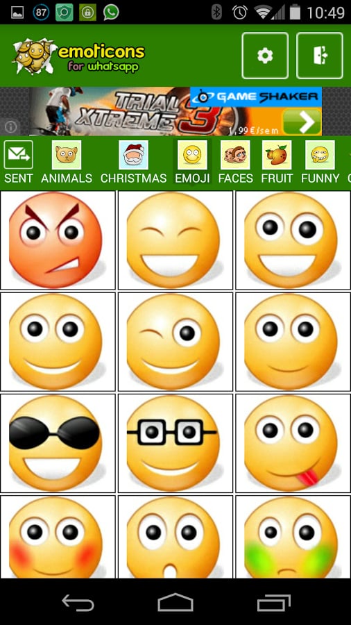 Emoticons Sharing截图8