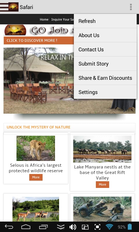 Go Join Africa Safari截图3