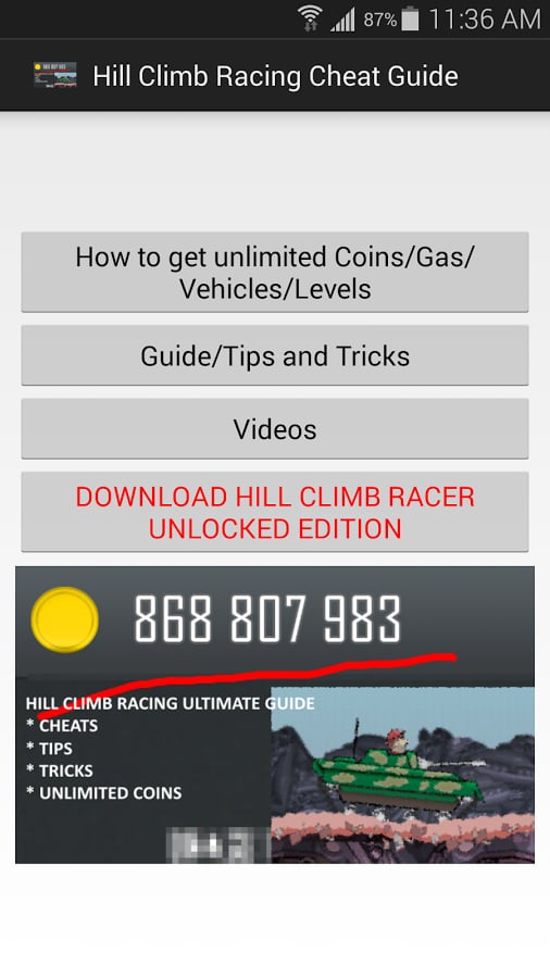 Unlock Hill Climb Racing...截图1