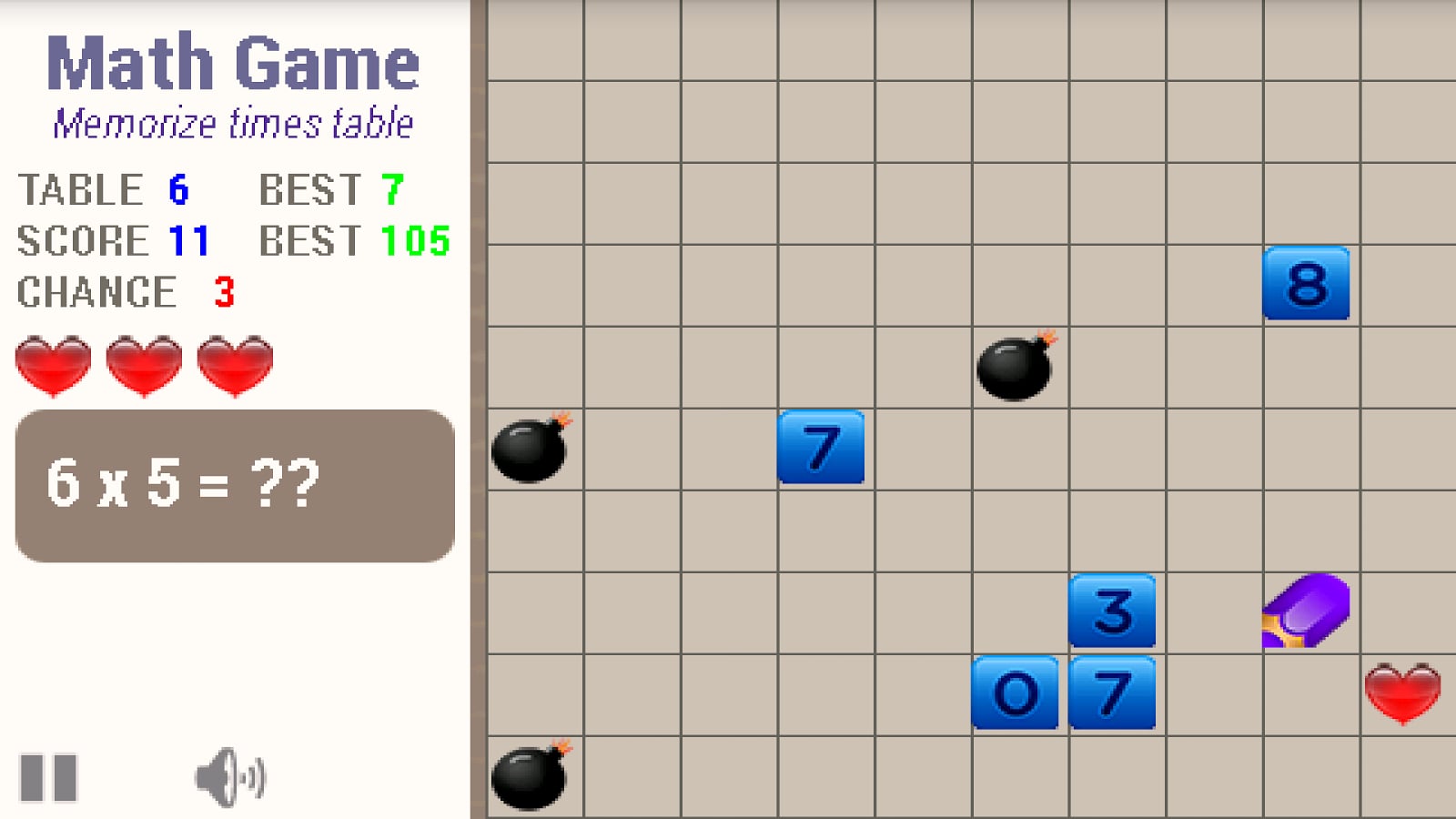 MathGame: 19x19 Multipli...截图6