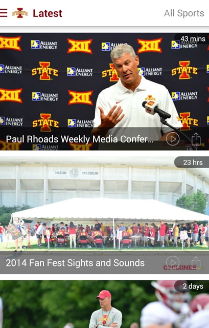 Iowa State Cyclones: Free截图3