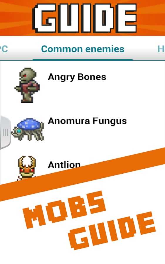 Mobs Guide for Terraria截图2