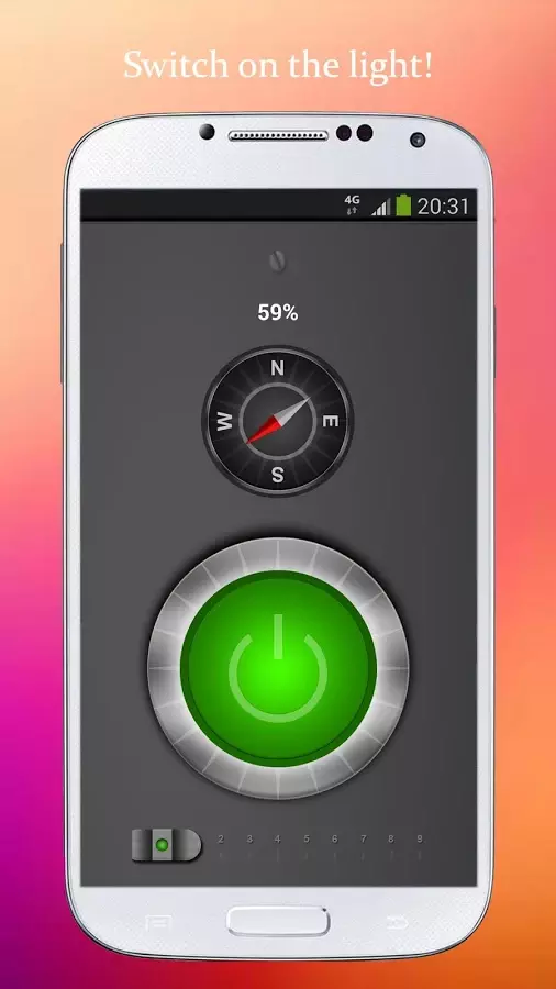 Flashlight &amp; Compass截图1