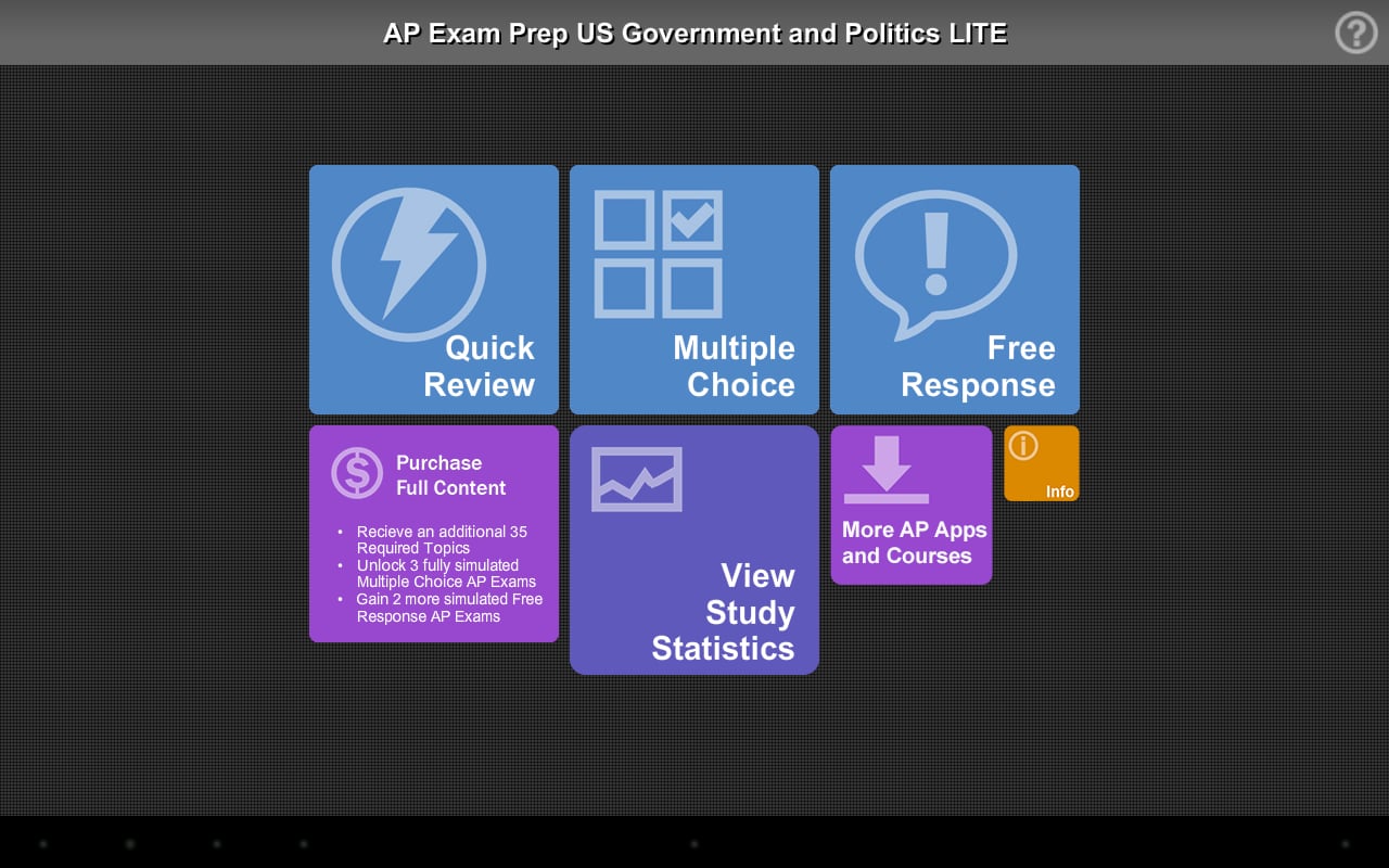 AP Exam Prep US Govt LIT...截图5