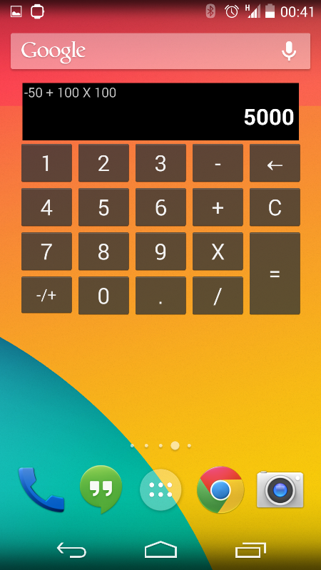 Calculator Widget Lite截图4