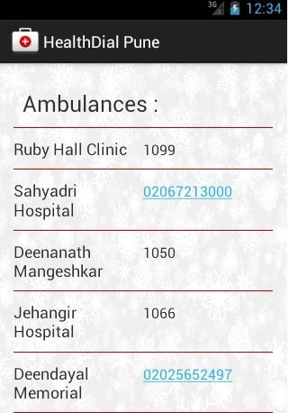 HealthDial Pune截图3