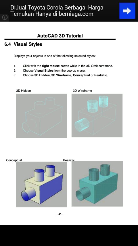 Autocad 2007 3D Tutorial截图9