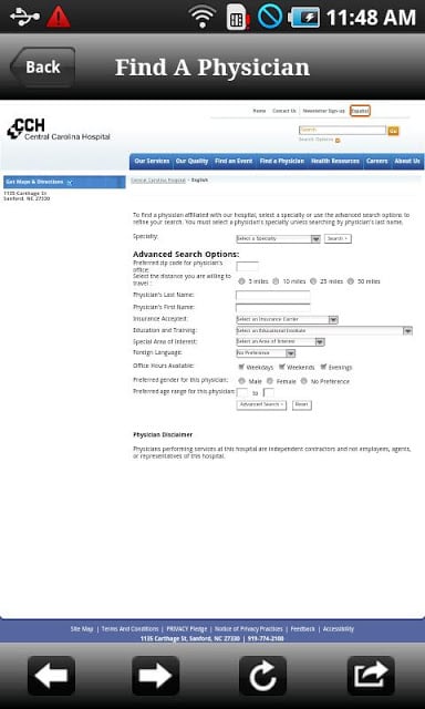 Central Carolina Hospital截图3