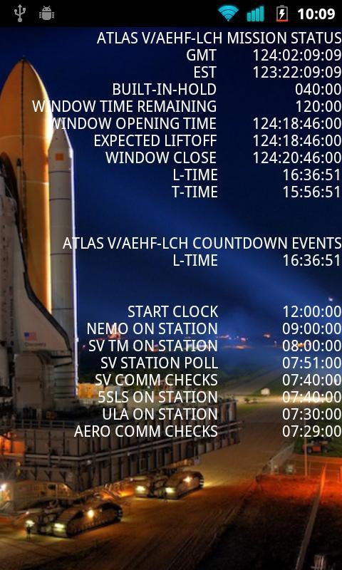 KSC Countdown Clock截图1