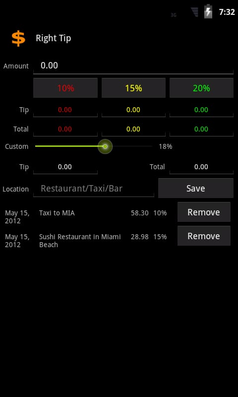 Right Tip Calculator截图2