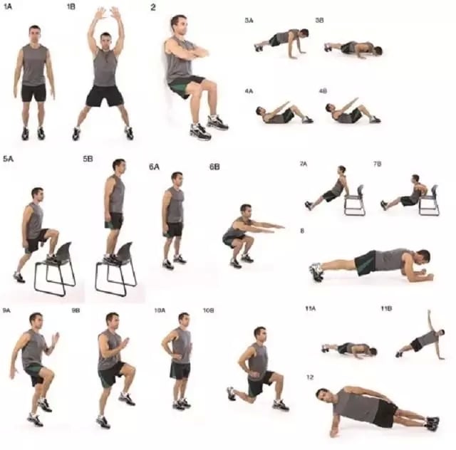 7 MINUTE CIRCUIT WORKOUT截图1