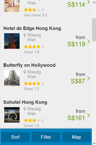 Hotel HK 80% off截图4