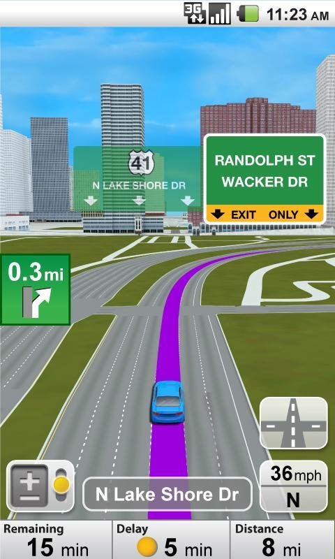 VZ Navigator for Xperia截图6