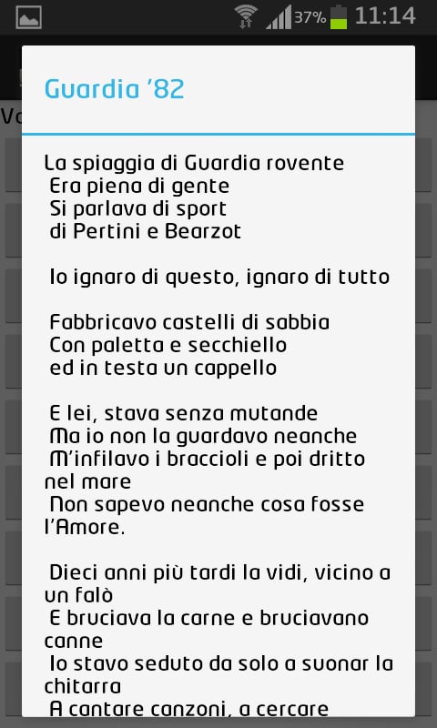 Brunori SAS Lyrics截图1