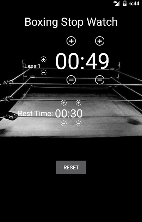 Boxing Stopwatch截图1