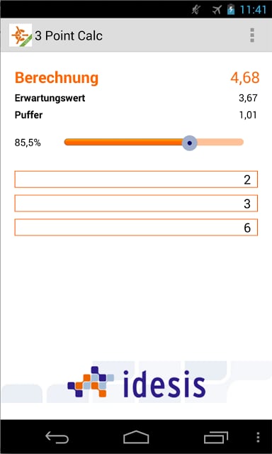 3 Point Calc Lite截图3