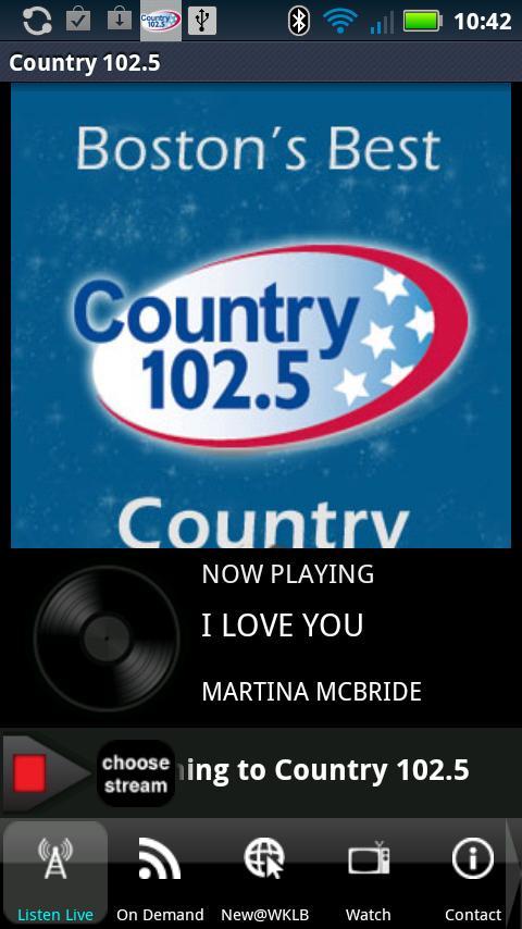 Country 102.5 - Boston截图1