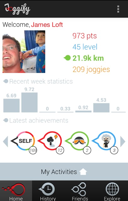 Joggify Social Running Tracker截图5