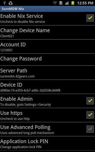 SureMDM Nix Agent For Samsung截图2