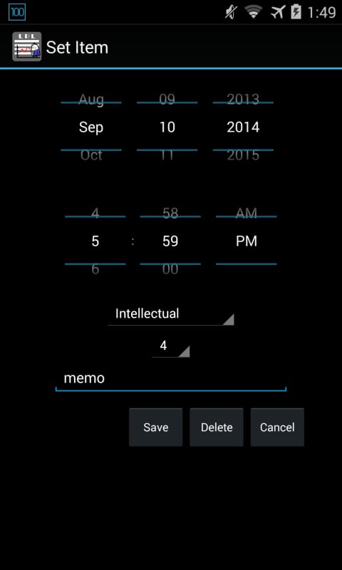 Life/Biorhythm Logger截图5