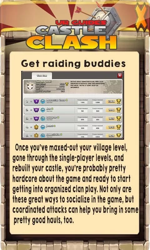 Ur Guides Castle Clash截图1