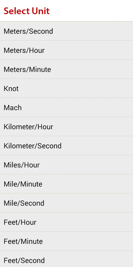 EZ Unit Converter截图3