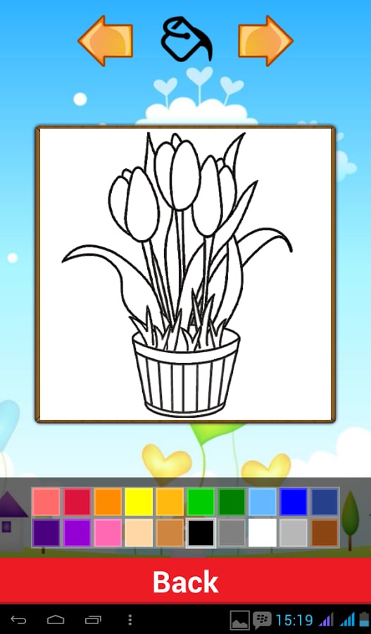 Tulip Coloring Pages截图5