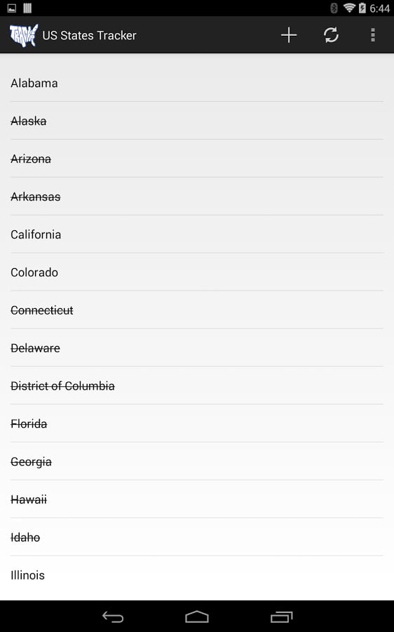 US States Tracker截图4